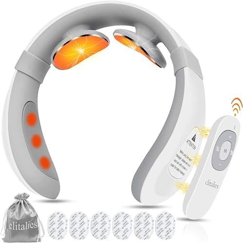 Electric Pulse Neck Massager for Pain Relief